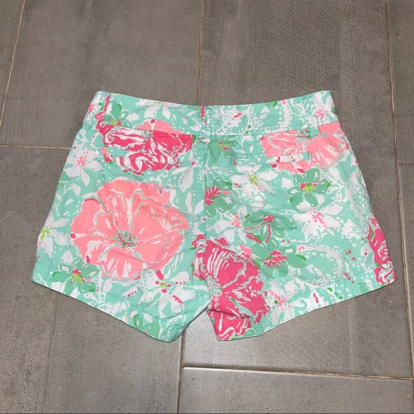 Lilly Pulitzer Callahan Shorts size 0 - Picture 4 of 8